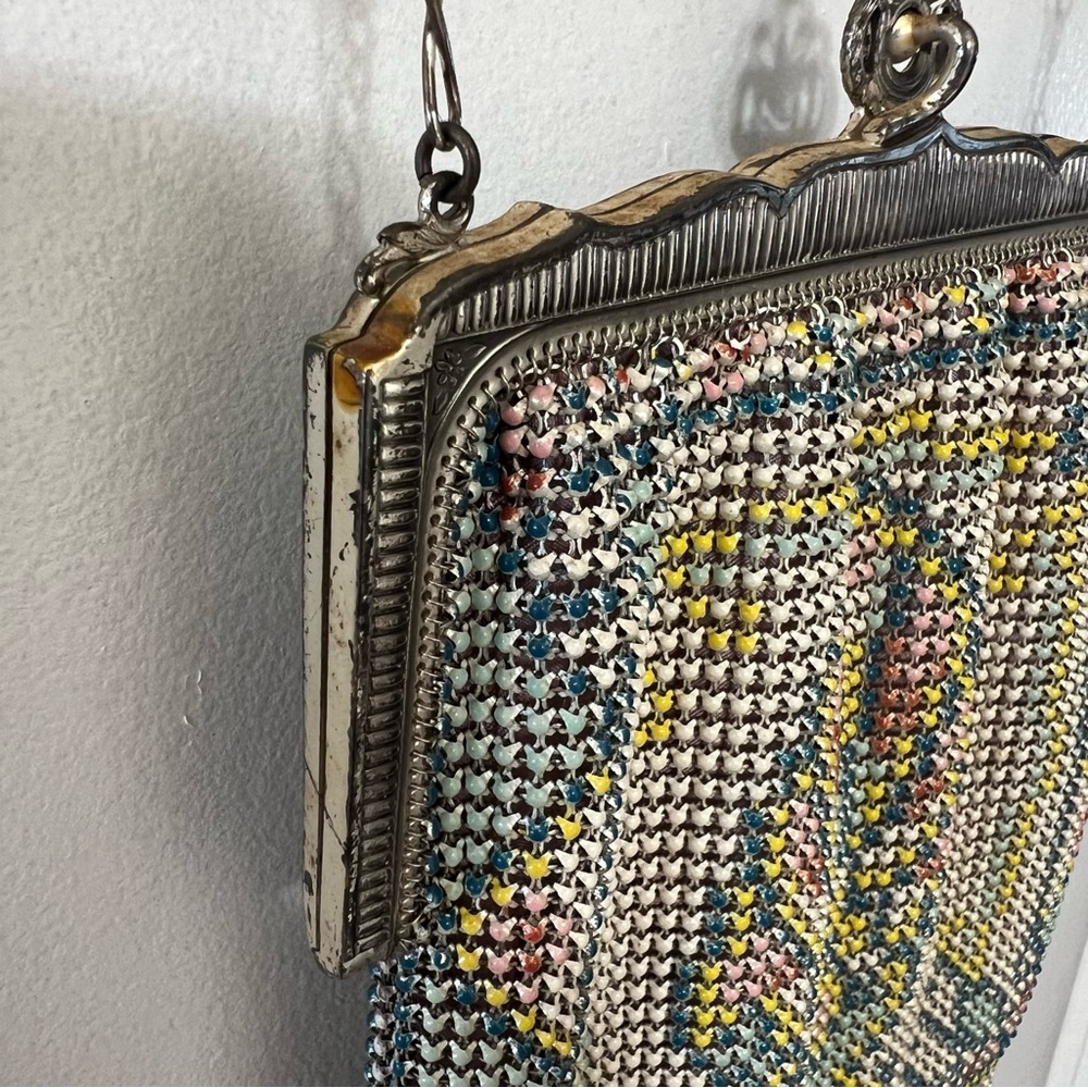 Antique Whiting & Davis Art Deco Mesh Bag - Picture 10 of 16